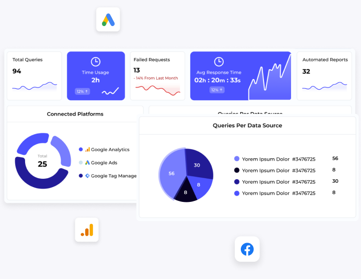 Executive Marketing Dashboards illustration